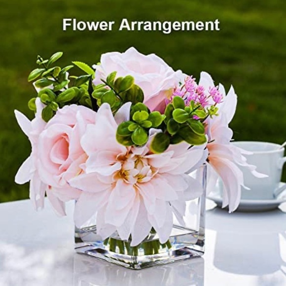 Glass Vases Set of 2 NWT - Picture 3 of 9